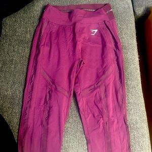 Gymshark Leggings Burgundy